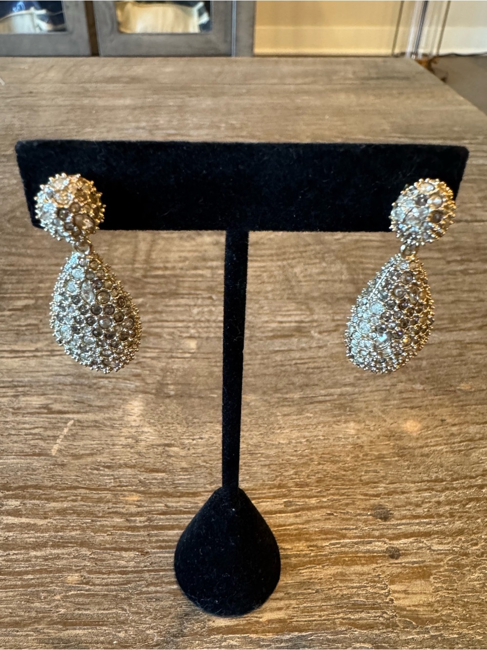 Vintage Disco Drop Earrings - MINT!